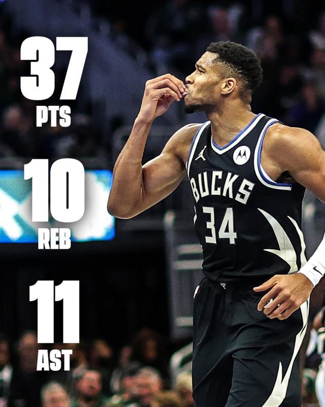 球速体育链接-好起来了？雄鹿近6战5胜 字母哥得分傲视联盟